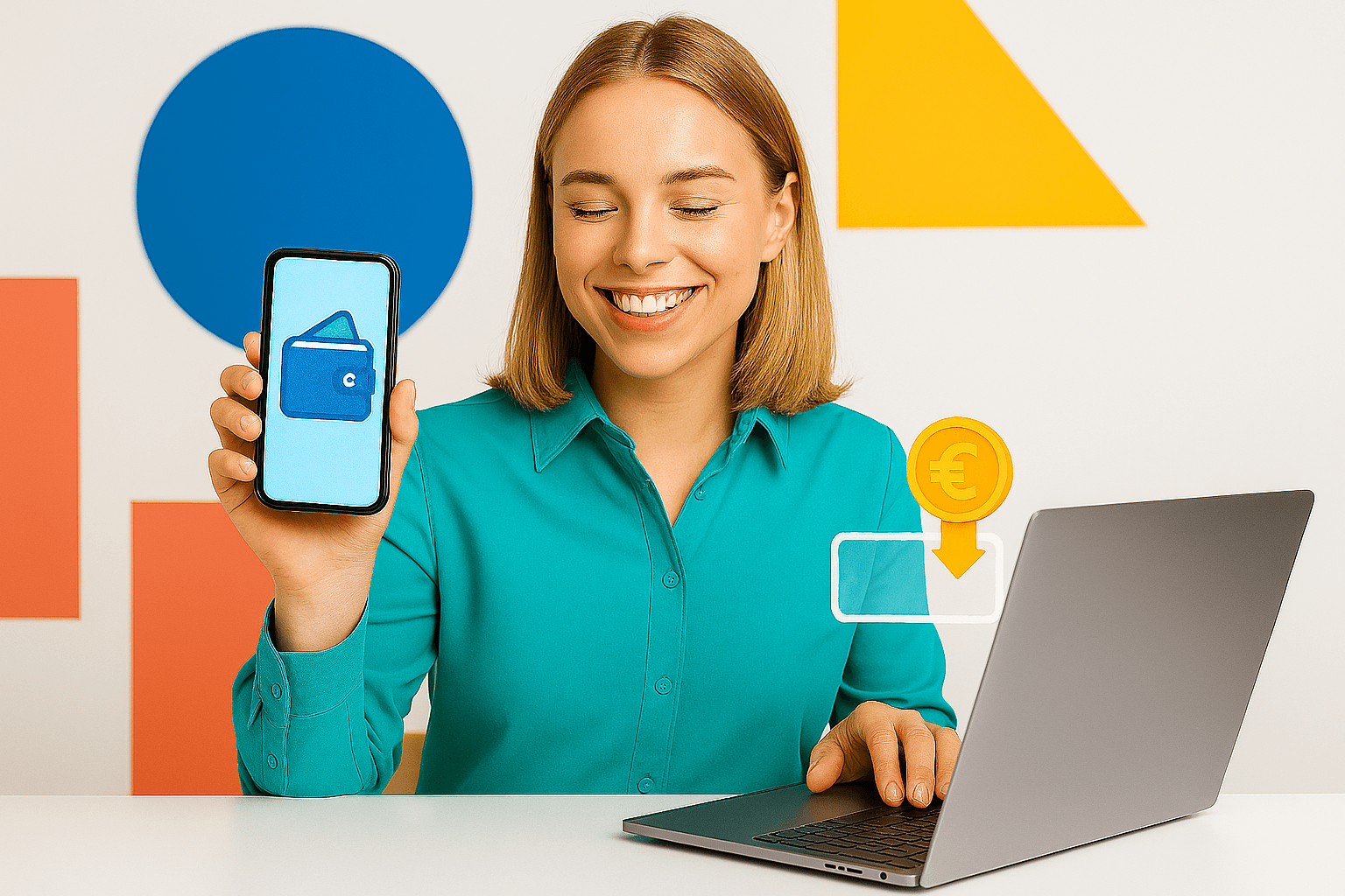 Guthaben aus deiner Online-Wallet abheben