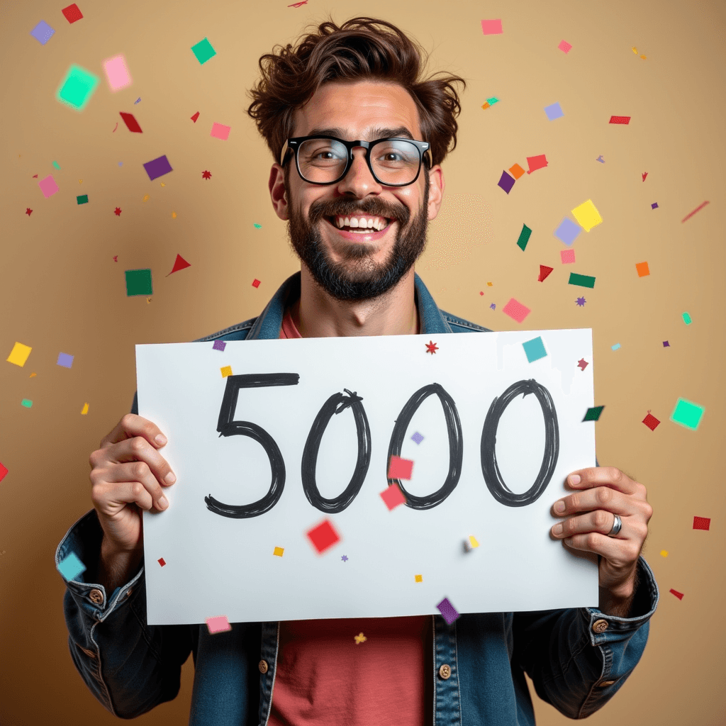 Site.de hat jetzt 5000 aktive Kunden erreicht!