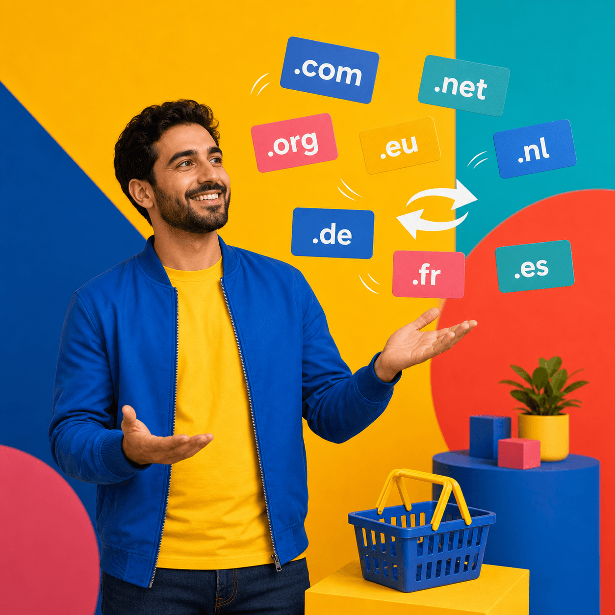 Domain registrieren oder transferieren