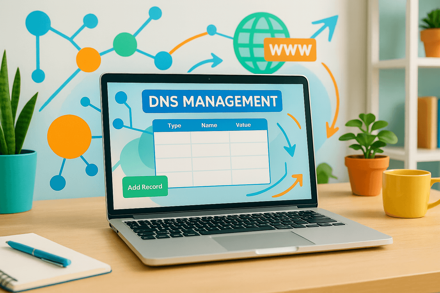 So verwaltest du die DNS-Einträge deiner Domain